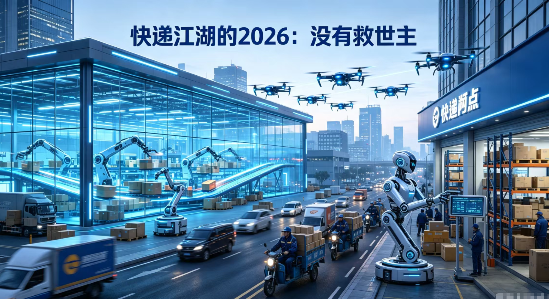 快递江湖的2026：没有救世主，只有该死的性价比