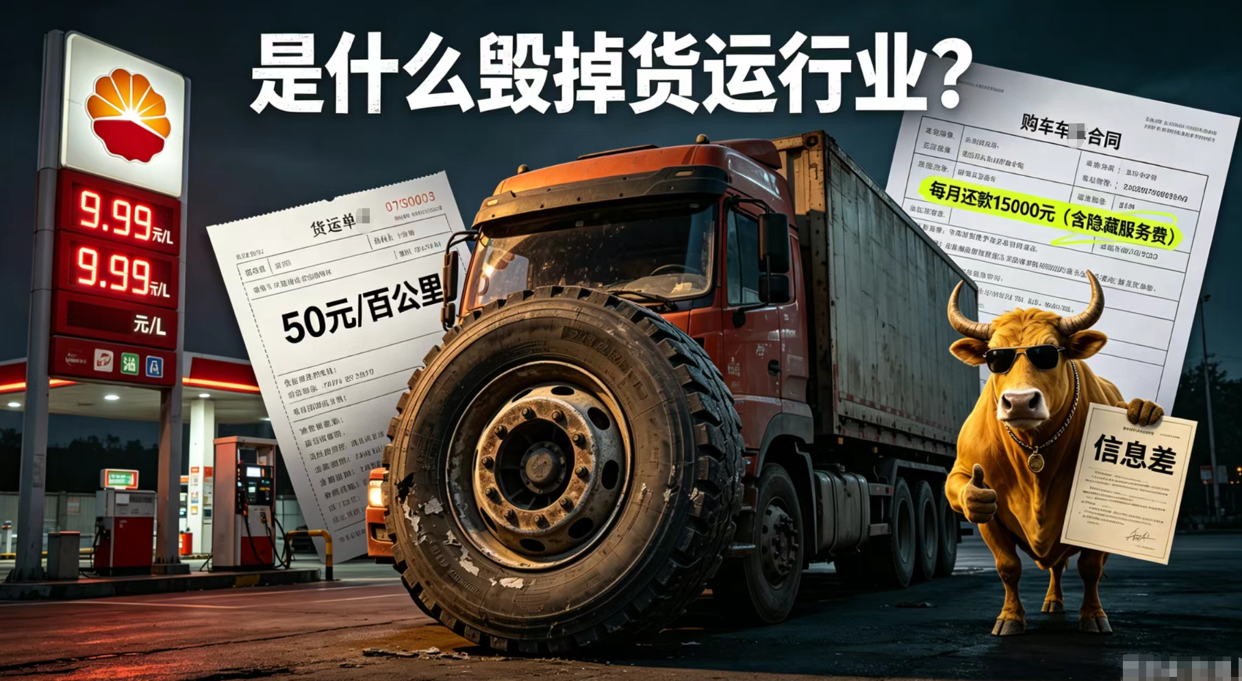是什么在毁掉货运行业？