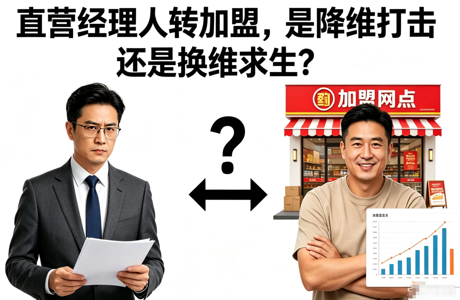 直营经理人转加盟，是降维打击还是换维求生？